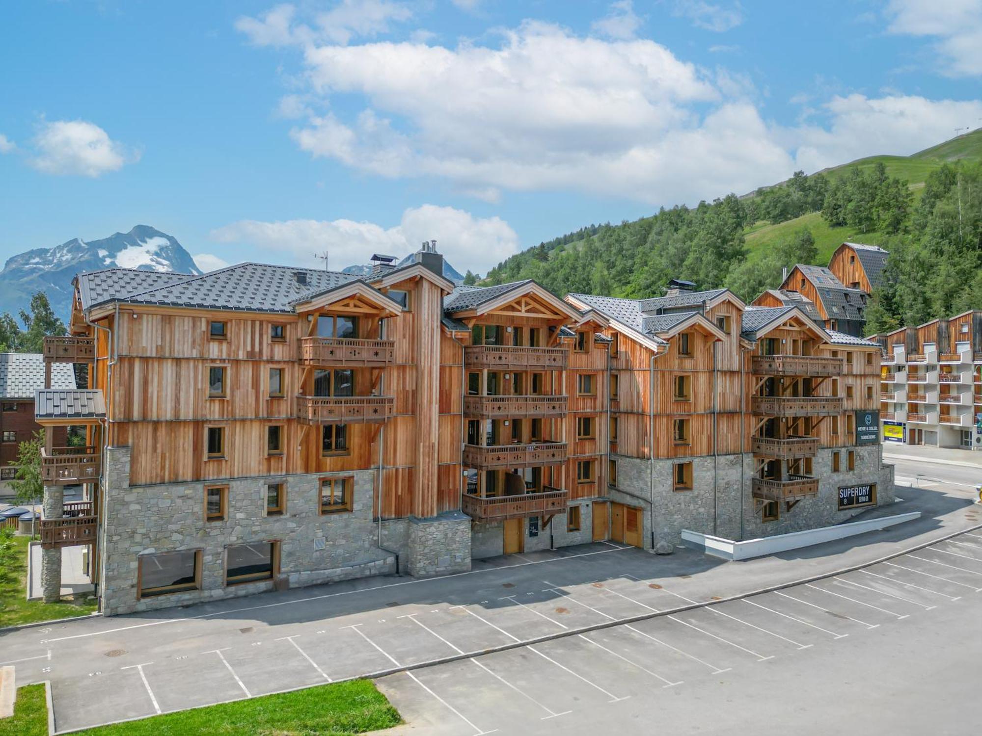 Aparthotel Terresens - Neige Et Soleil Les Deux Alpes Zewnętrze zdjęcie